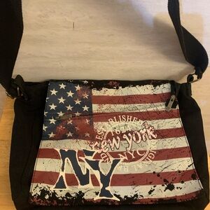Robin Ruth New York USA Flag Print Messenger Bag